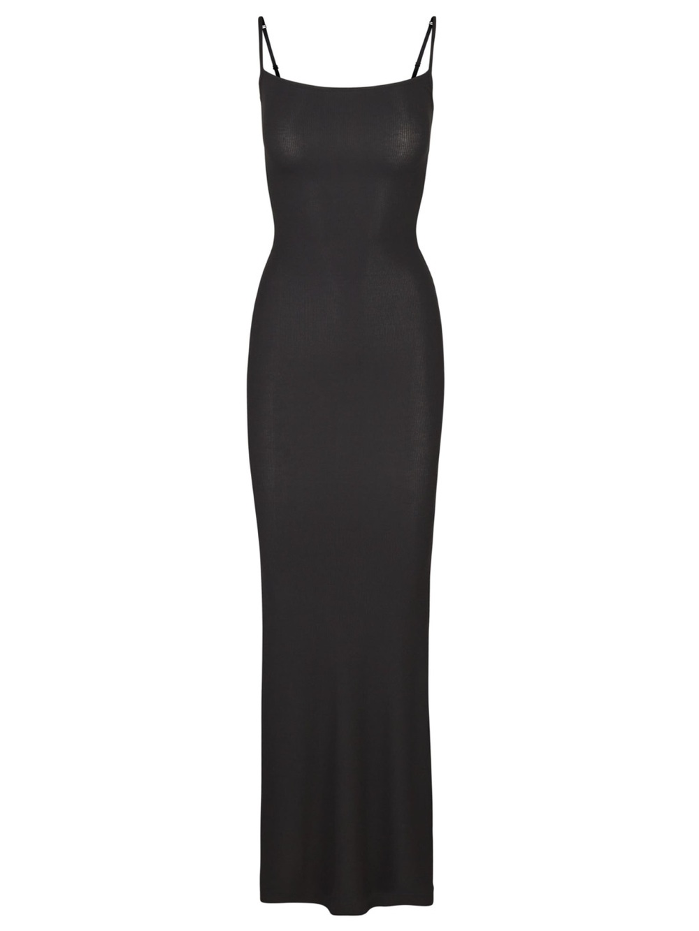 Skims Soft Lounge Slip Dress Black Size XSP NWTS - Picture 4 of 6